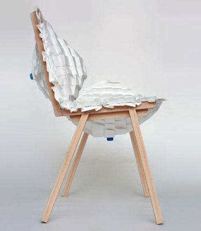 折纸创意新构思如坐针毡的折纸椅设计路上网页设计网站建设